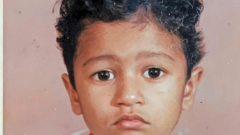 vicky kaushal childhood pic