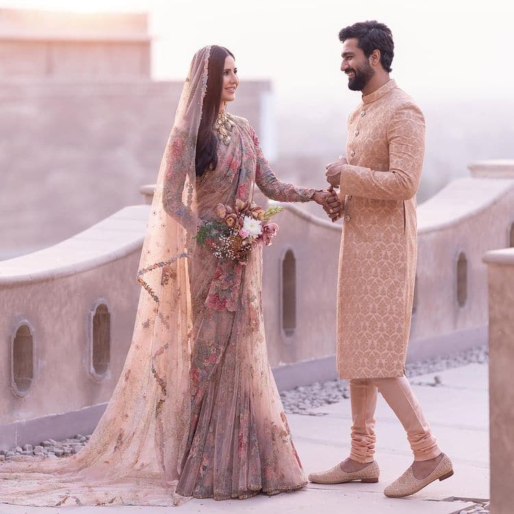 Vicky Kaushal and Katrina Kaif Wedding Pic 1